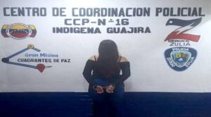 Arrestan a una mujer en Sinamaica por usurpación de identidad