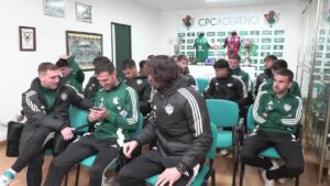 Así reaccionaron los jugadores del CP Cacereño al enterarse que se enfrentaban al Atlético de Madrid