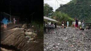 Autoridades atienden emergencias por las fuertes lluvias en el departamento