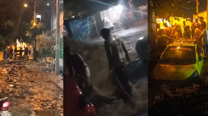 Avalancha en Santa Marta causa graves afectaciones