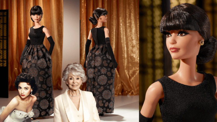 Barbie dedica una muñeca a Rita Moreno para homenajearla por sus 93 años