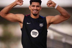 Barcelona: Ronald Araújo: optimismo del Barça con su vuelta