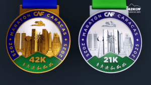 CAF presentó nueva medalla y camiseta para el Maratón CAF 2025