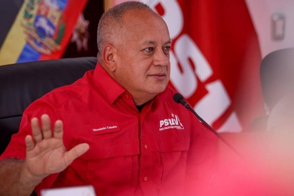 Cabello tildó a MCM de terrorista: "Está inhabilitada de por vida"
