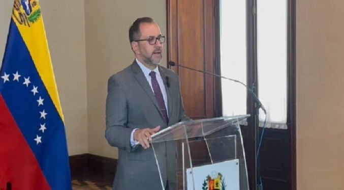 Canciller Yván Gil rechaza pronunciamiento de Antony Blinken