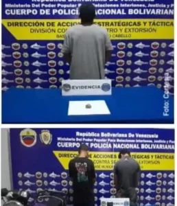 Capturados tres antisociales con droga en Puerto Cabello