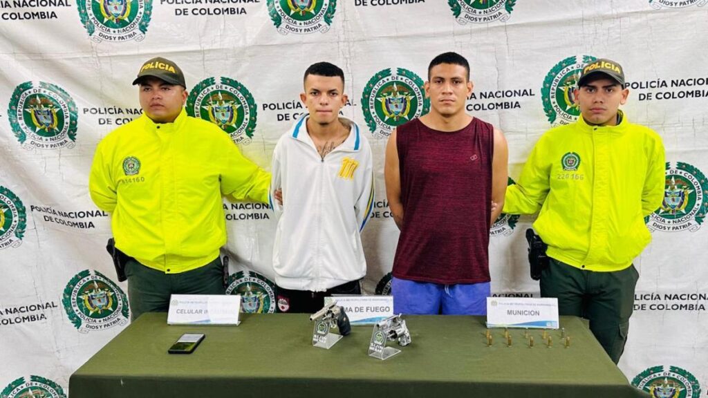 Capturan a dos presuntos homicidas en operativos contra 'Los Costeños' en Barranquilla