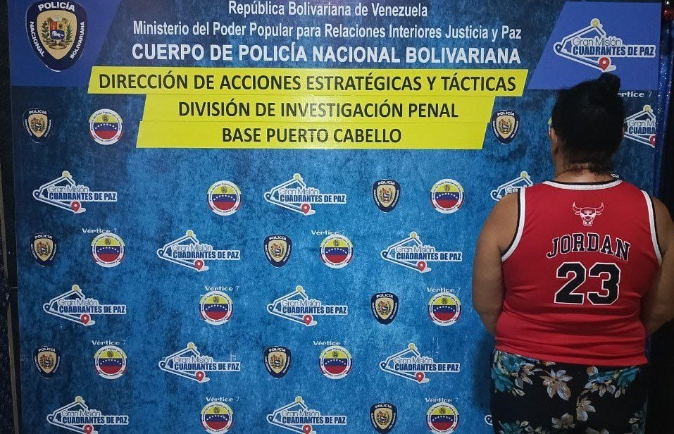 Capturan a una mujer por estafar con "san de motos" en Puerto Cabello