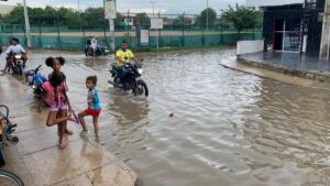Cartagena presenta inundacione en más del 70 por ciento de la ciudad