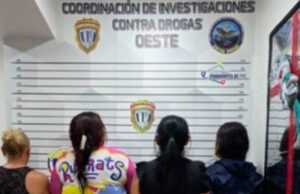 Cuatro mujeres detenidas por usar niños para vender drogas en Carapita