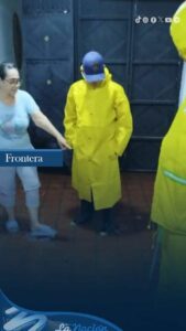 Cuatro viviendas afectadas por aguacero en San Antonio