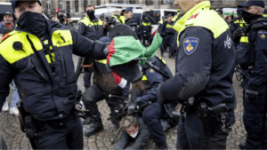 Decenas de detenciones en Países Bajos tras nueva manifestación propalestina