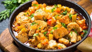 Deliciosos guisos de pollo