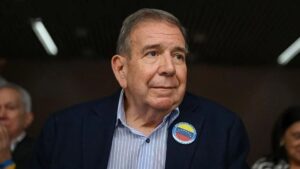 Desde el exilio, Edmundo González Urrutia condenó el asedio a la Embajada argentina en Venezuela