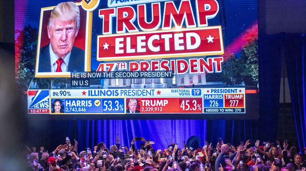 Donald Trump gana con claridad las elecciones presidenciales de Estados Unidos