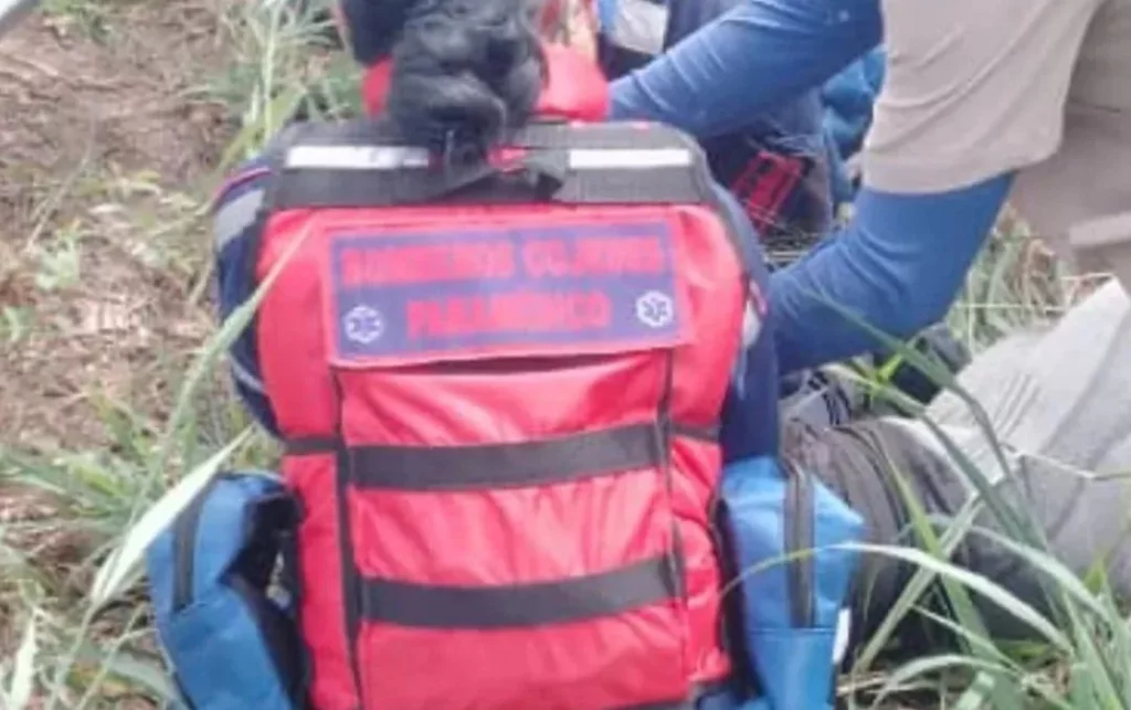 Dos lesionados en derrape de motocicleta en San Carlos 