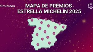 El mapa con todas las Estrellas de la Guía Michelin 2025