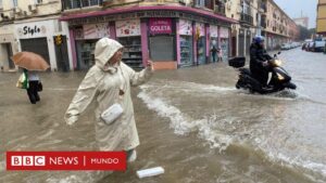 España en alerta por una nueva DANA que está causando inundaciones en la costa mediterránea del país