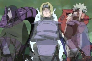 Estos tres personajes de Naruto están inspirados en una novela tradicional japonesa, desde sus nombres hasta los animales que los acompañan