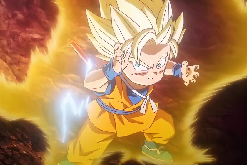 Extra de acción súper saiyan y revelaciones inesperadas para redondear el primer gran desafío de Goku. Crítica de Dragon Ball Daima 1x08