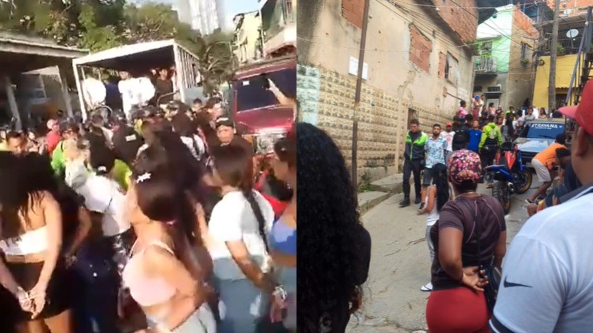 Fiesta de música electrónica en San Agustín terminó con más de 100 jóvenes detenidos. Imagen de CD