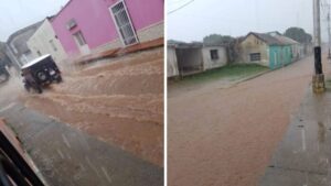 Fuertes lluvias afectan vialidad en dos municipios del estado Falcón