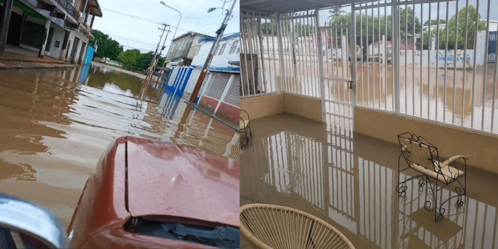 Fuertes lluvias azotan Maracaibo este lunes 4 de noviembre
