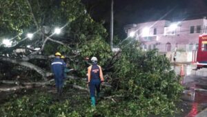 Fuertes lluvias causaron varios daños en Lara