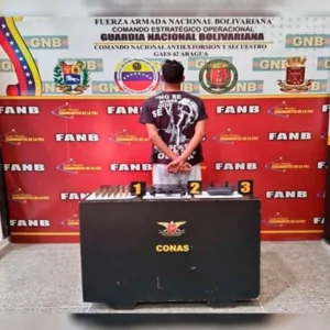 GNB capturó a cinco antisociales con municiones en Carabobo