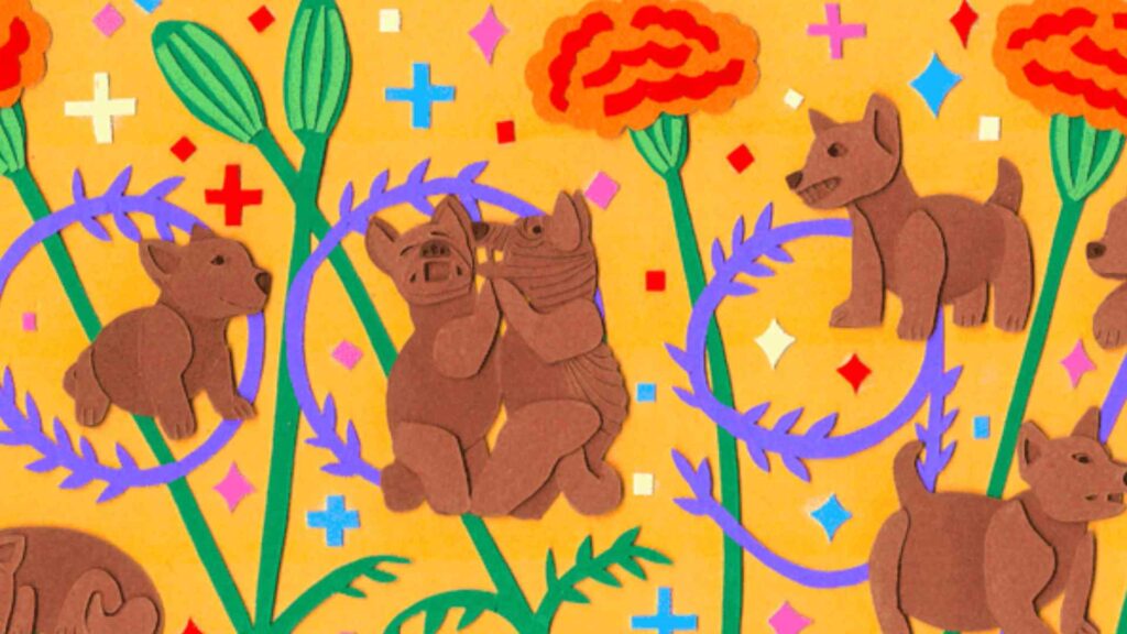 Google celebra el Día de Muertos con un Doodle lleno de color y tradición