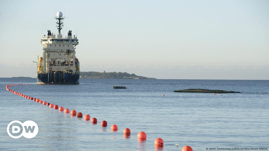 Hallan avería en cable submarino entre Finlandia y Alemania – DW – 18/11/2024