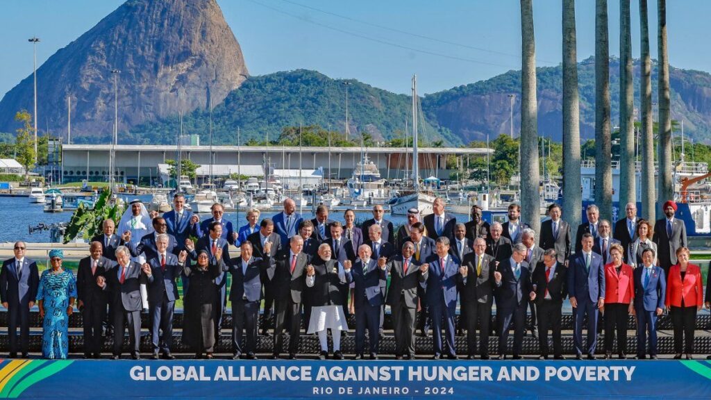 Joe Biden, Justin Trudeau y Giorgia Meloni no estuvieron en la foto oficial