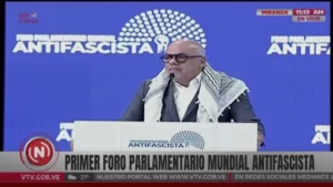 Jorge Rodríguez instala primer “Foro Parlamentario Mundial Antifascista”