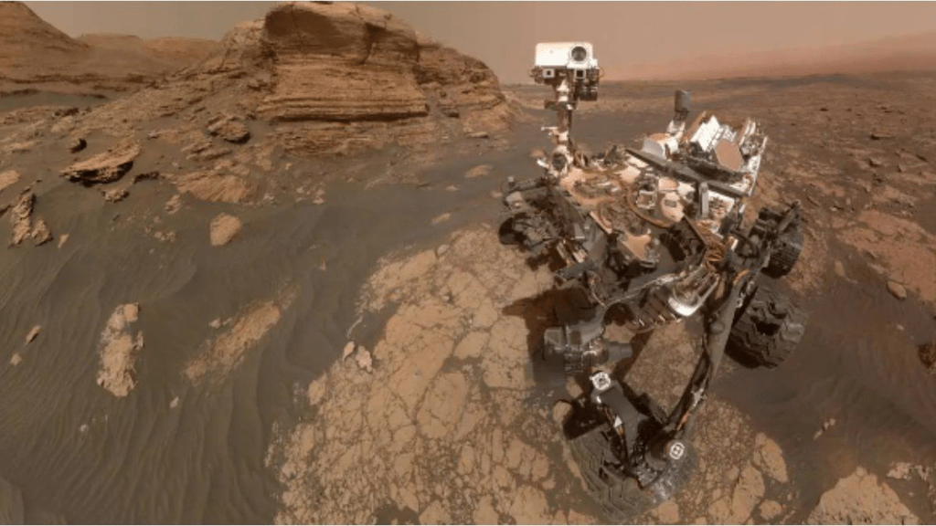 La NASA capturó imágenes de restos de una nave en Marte