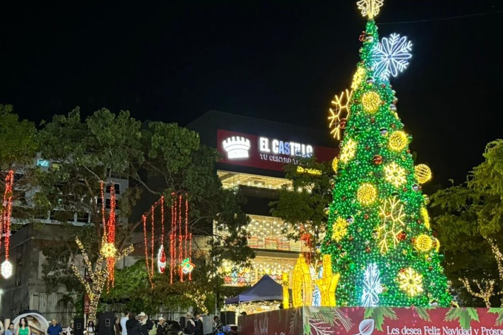 La Navidad llegó a Baruta: alcalde Darwin Gónzalez encabezó encendido de luces y árbol