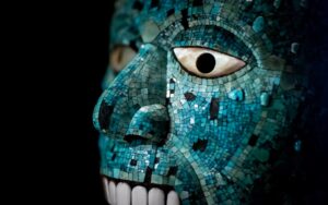 Máscara de Xiuhtecuhtli, la joya mexica que lleva más de un siglo en el Museo Británico
