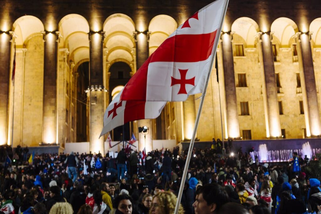 La presidenta de Georgia insta a la Policía a no intervenir en la segunda noche de protestas contra el Gobierno