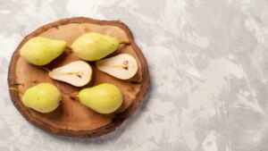 La receta con queso azul que te hará salir corriendo a comprar peras