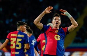 Lewandowski, tercer jugador en marcar 100 goles en la 'Champions' tras Messi y Cristiano