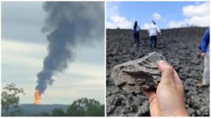 Lo que encontró el SGC al inspeccionar el volcán Los Aburridos tras erupción: estas son las fotos