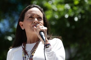 Machado expresa agradecimiento por Medalla a la Democracia 2024