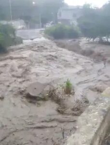 Marapa El Piache en alerta máxima por crecida del río