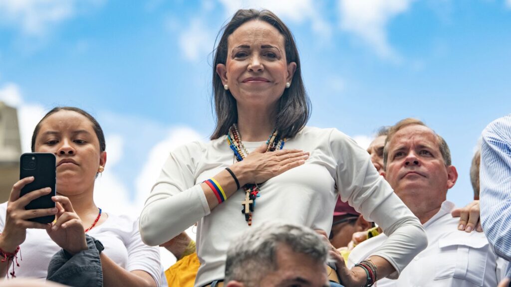 María Corina Machado: "Que nos acusen de traición a la patria cuando dejemos de creer que este país va a ser libre”