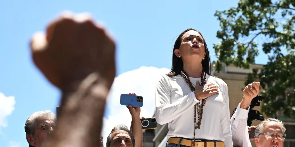 María Corina Machado convoca una protesta contra Maduro dentro y fuera de Venezuela