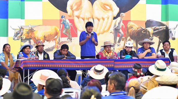 Morales pide levantar los bloqueos, y se declara en huelga de hambre "hasta que el Gobierno dialogue"