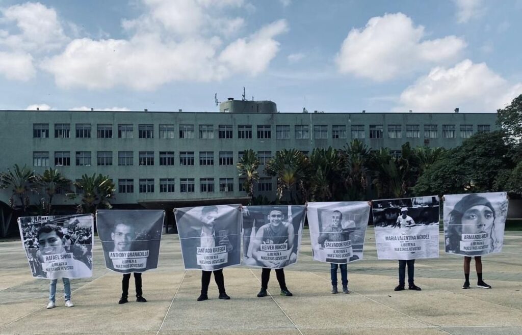 UCV reclama la liberación inmediata de siete ucevistas detenidos en protestas poselectorales