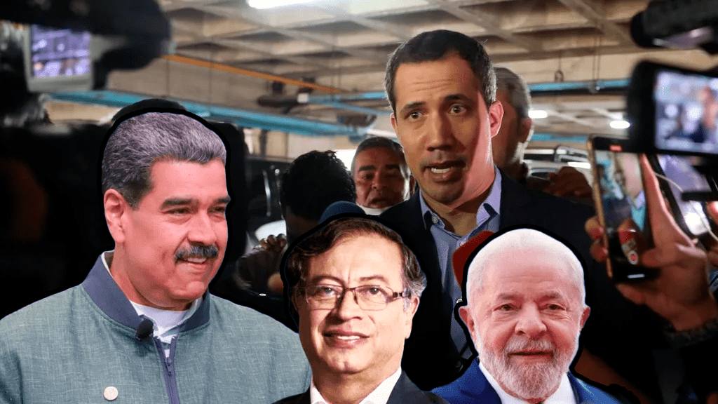 Guaidó Lula Petro Maduro