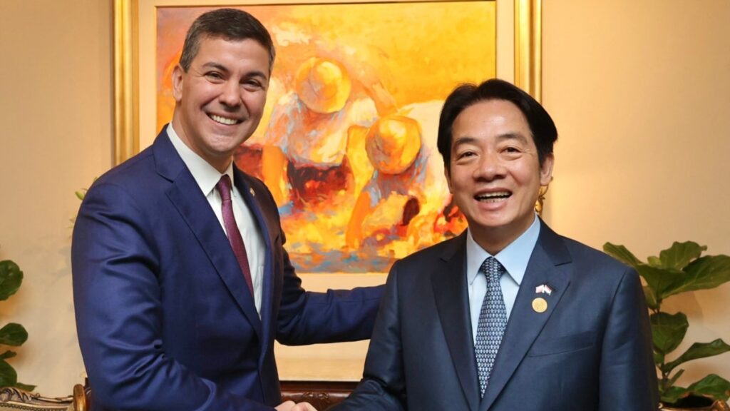Paraguay promete defender lazos con Taiwán en medio de creciente influencia china en América Latina