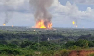 Pdvsa paraliza operaciones en planta de Monagas tras explosión de ducto