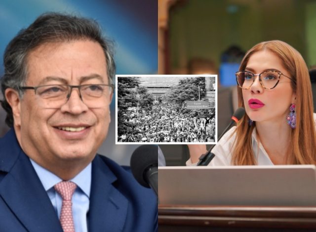 Petro y Cathy Juvinao chocaron por la U. Antioquia-Foto tomada de X